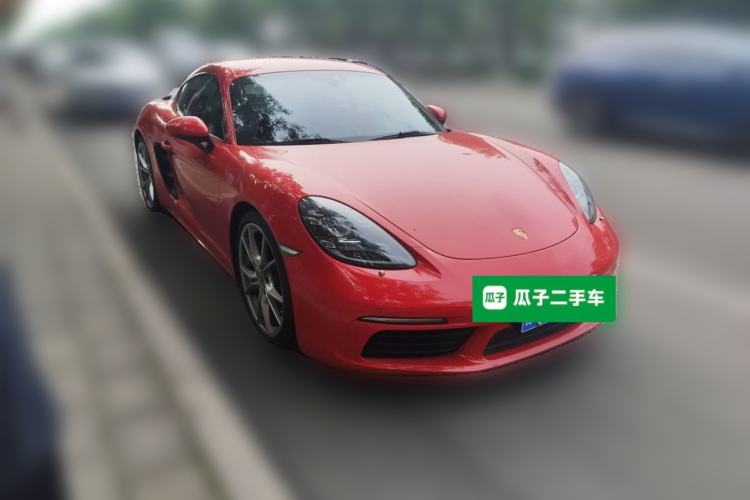 Used Porsche 718 2020 Cayman 2.0T Front Right 45 Deg