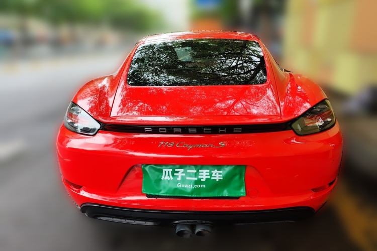 Used Porsche 718 2020 Cayman S 2.5T Rear
