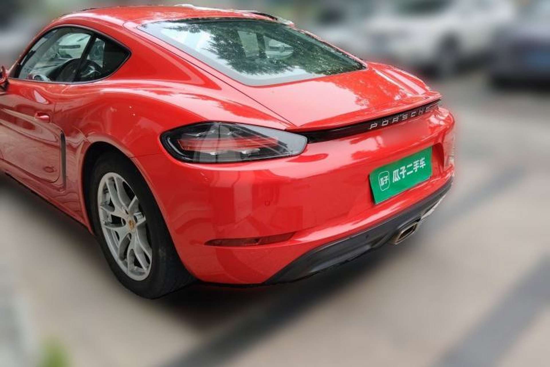 Used Porsche 718 2020 Cayman 2.0T Rear Left 45 Deg