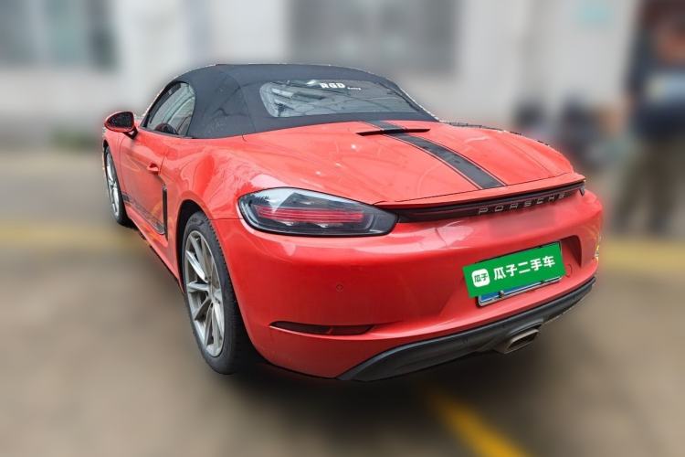 Used Porsche 718 2020 Boxster 2.0T Rear Left 45 Deg