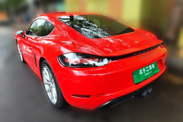 Used Porsche 718 2020 Cayman S 2.5T Rear Left 45 Deg