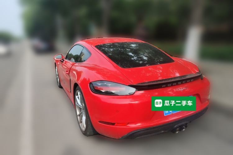 Used Porsche 718 2020 Cayman 2.0T Rear Left 45 Deg