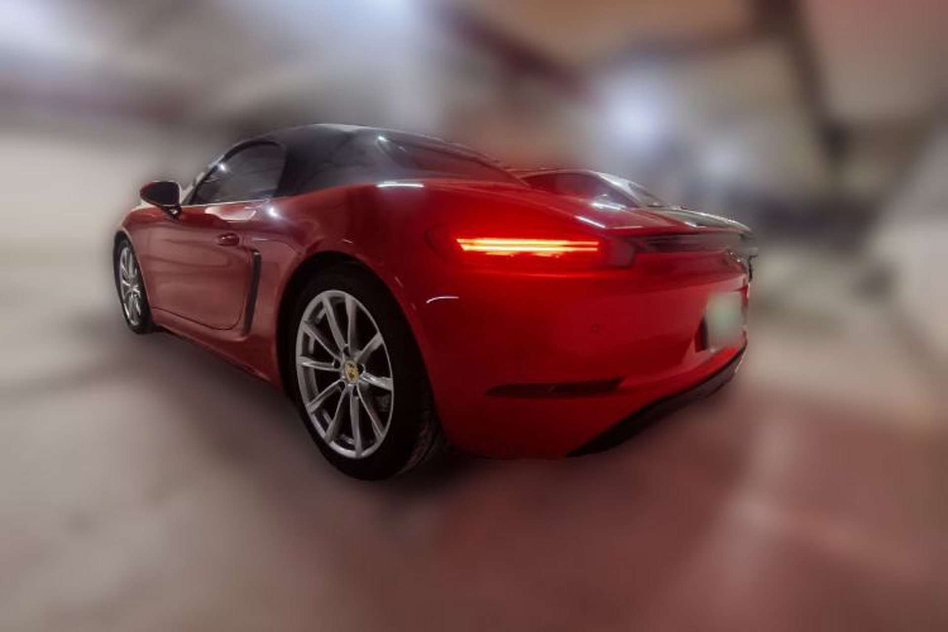 Used Porsche 718 2020 Boxster 2.0T Rear Left 45 Deg