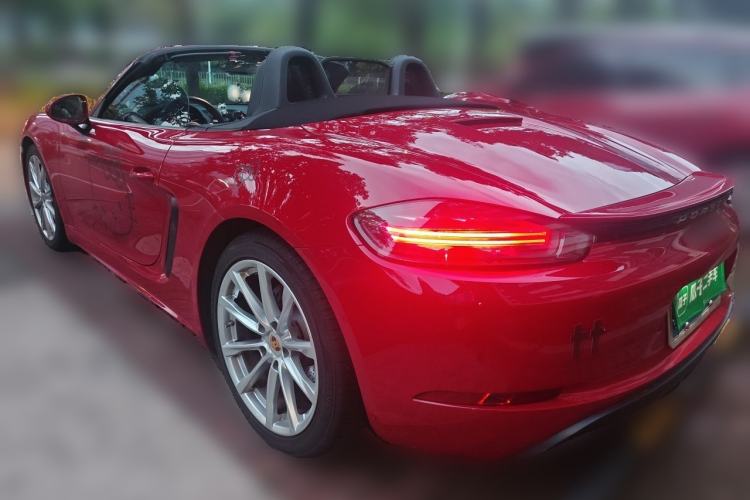 Used Porsche 718 2020 Boxster 2.0T Rear Left 45 Deg