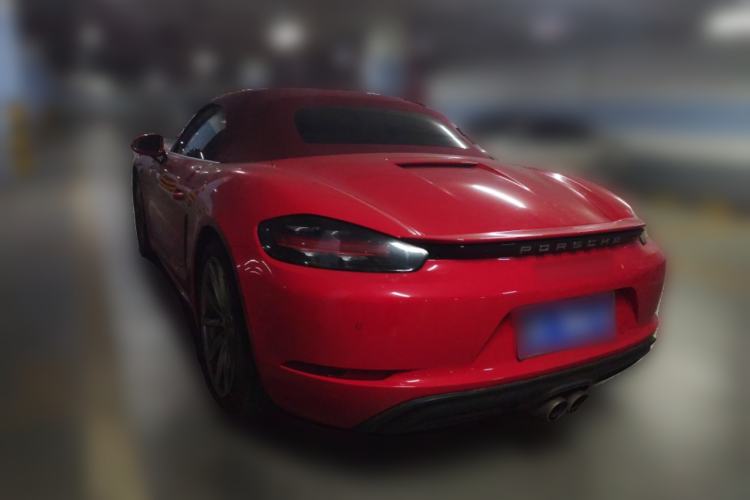Used Porsche 718 2020 Boxster 2.0T Rear Left 45 Deg