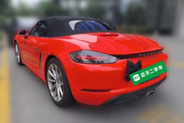 Used Porsche 718 2020 Boxster 2.0T Rear Left 45 Deg