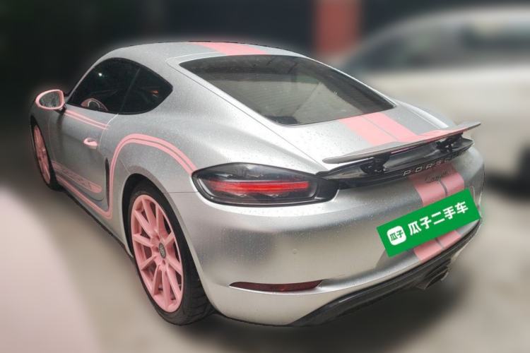 Used Porsche 718 2020 Cayman 2.0T Rear Left 45 Deg