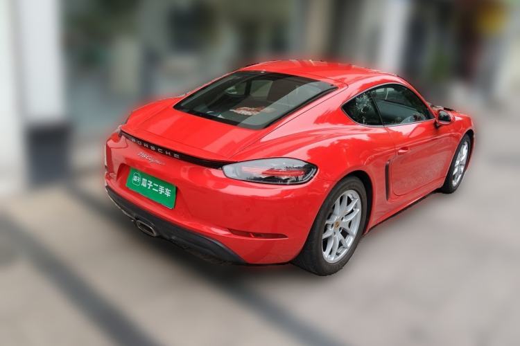 Used Porsche 718 2020 Cayman 2.0T Rear Right 45 Deg