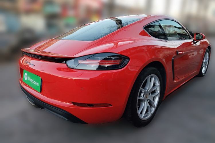 Used Porsche 718 2020 Cayman 2.0T Rear Right 45 Deg
