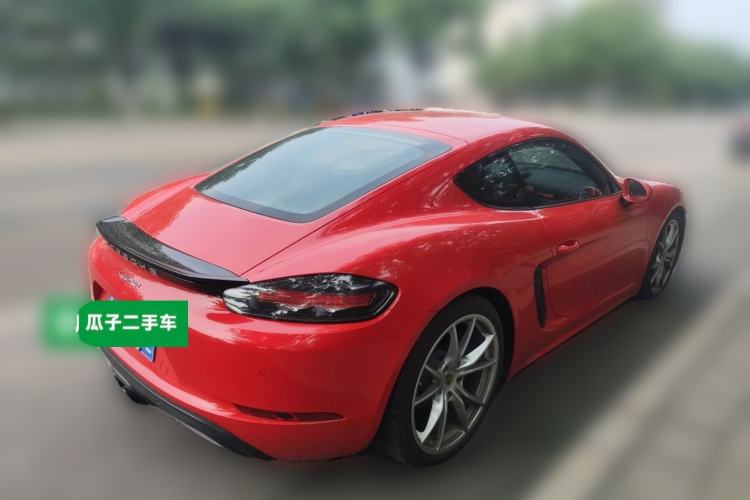 Used Porsche 718 2020 Cayman 2.0T Rear Right 45 Deg