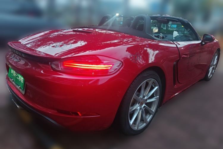 Used Porsche 718 2020 Boxster 2.0T Rear Right 45 Deg