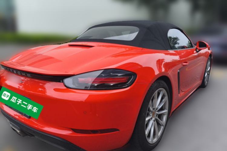 Used Porsche 718 2020 Boxster 2.0T Rear Right 45 Deg