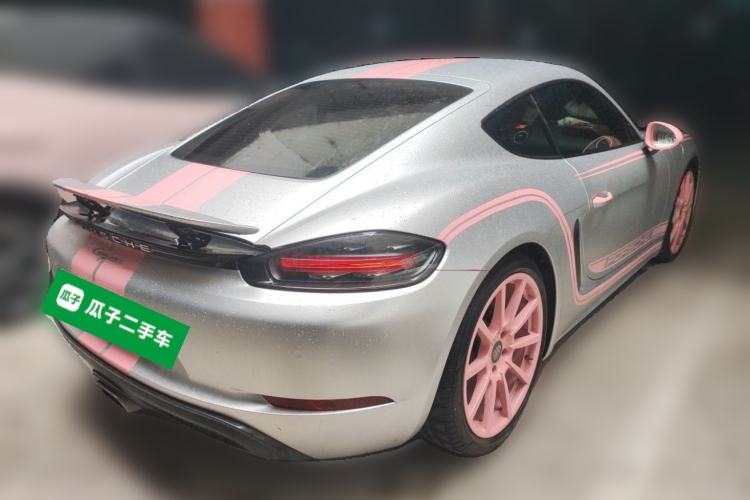 Used Porsche 718 2020 Cayman 2.0T Rear Right 45 Deg