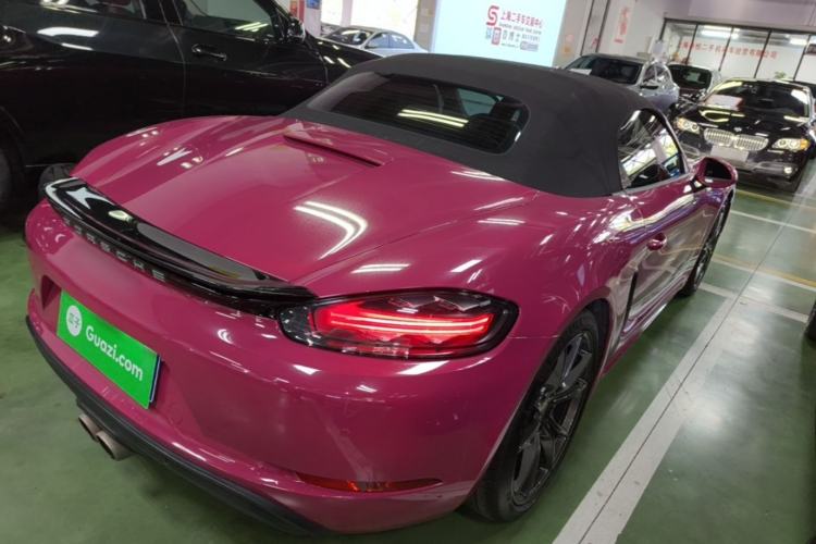 Used Porsche 718 2020 Boxster 2.0T Rear Right 45 Deg