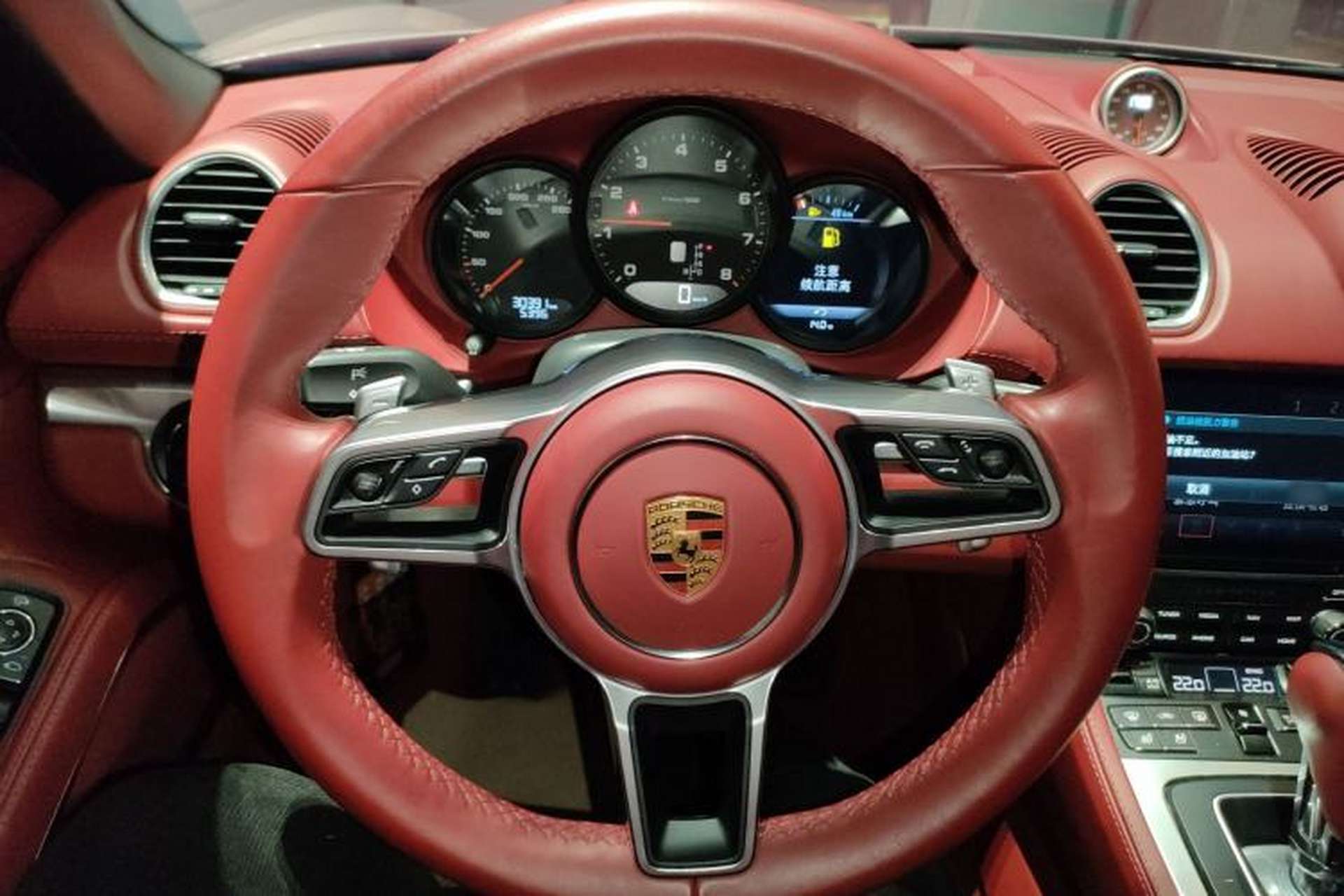 Used Porsche 718 2020 Boxster 2.0T Steering Wheel