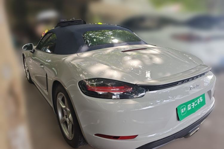 Used Porsche 718 2020 Boxster 2.0T Rear Left 45 Deg