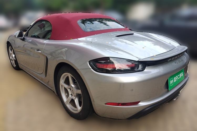 Used Porsche 718 2020 Boxster 2.0T Rear Left 45 Deg