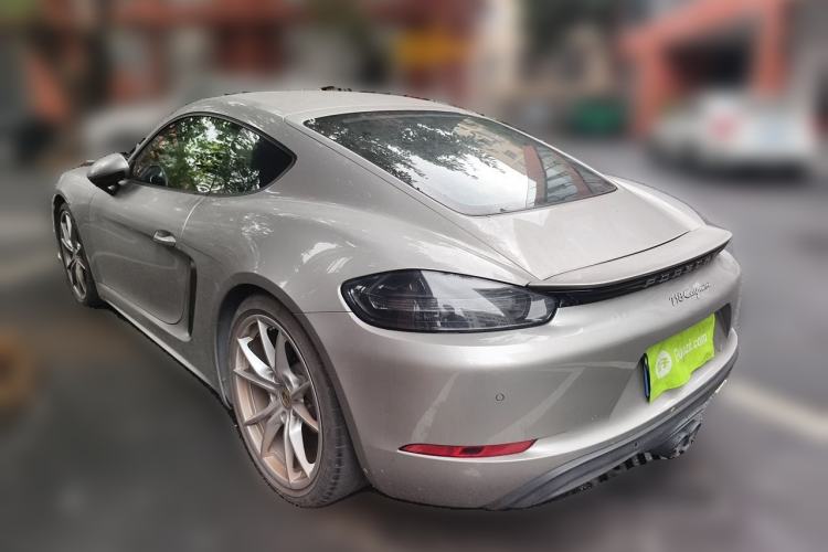Used Porsche 718 2020 Cayman 2.0T Rear Left 45 Deg