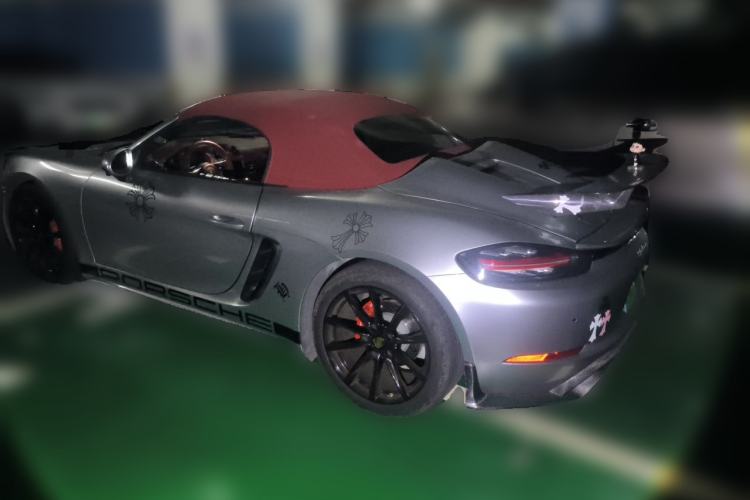 Used Porsche 718 2020 Boxster 2.0T Rear Left 45 Deg