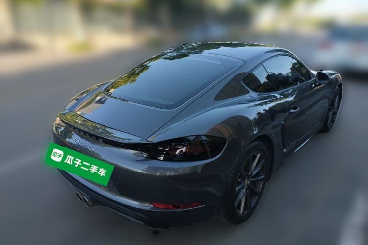 Used Porsche 718 2020 Cayman 2.0T Rear Right 45 Deg