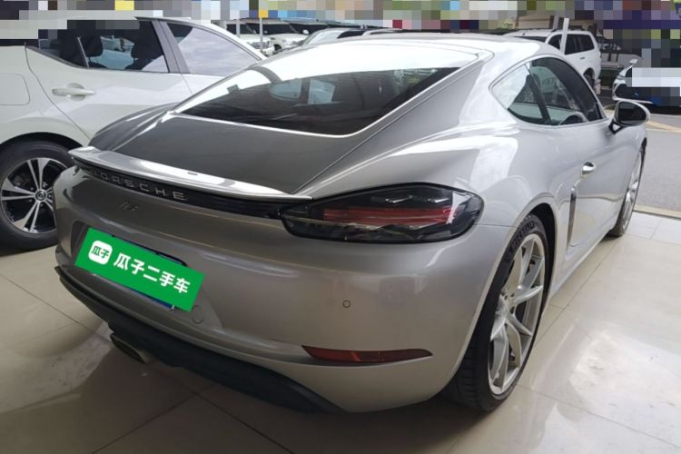 Used Porsche 718 2020 Cayman 2.0T Rear Right 45 Deg