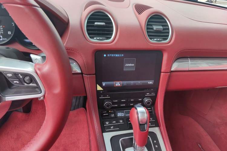 Used Porsche 718 2020 Boxster 2.0T Audio And AC Panel