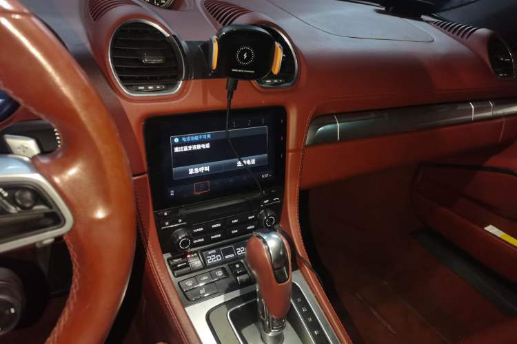 Used Porsche 718 2020 Boxster 2.0T Audio And AC Panel