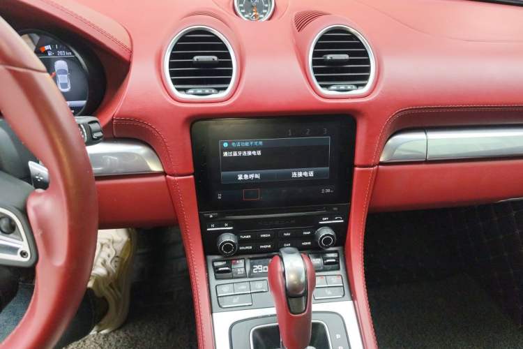 Used Porsche 718 2020 Cayman 2.0T Audio And AC Panel