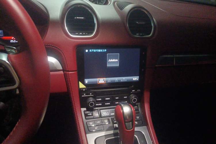 Used Porsche 718 2020 Boxster 2.0T Audio And AC Panel