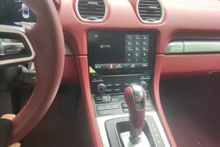 Used Porsche 718 2020 Boxster 2.0T Audio And AC Panel