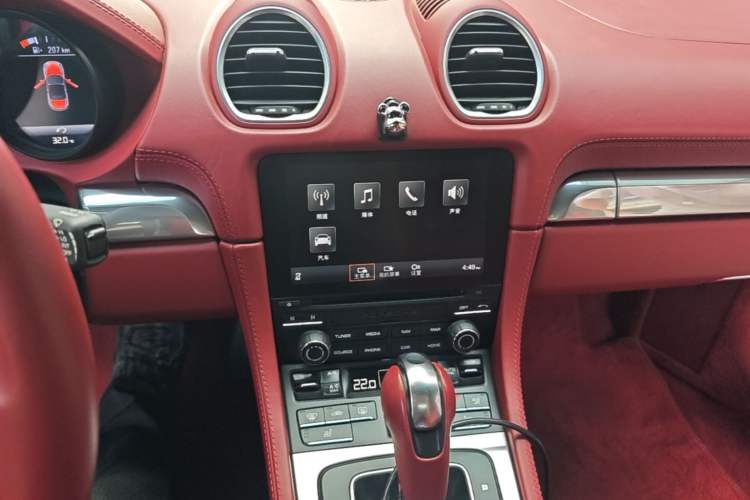 Used Porsche 718 2020 Boxster 2.0T Audio And AC Panel