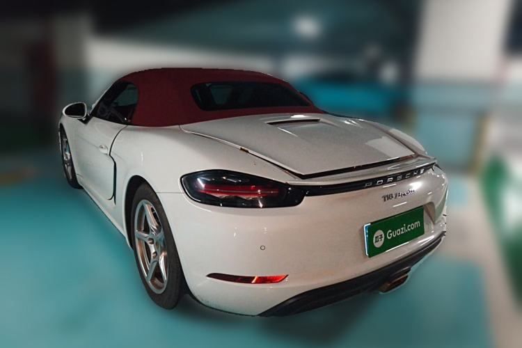 Used Porsche 718 2020 Boxster 2.0T Rear Left 45 Deg