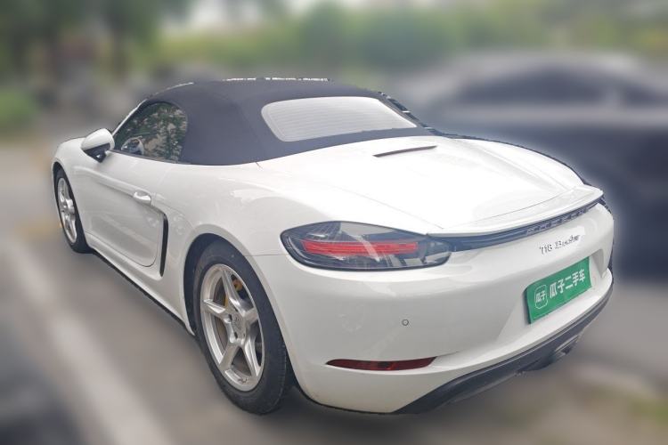 Used Porsche 718 2020 Boxster 2.0T Rear Left 45 Deg