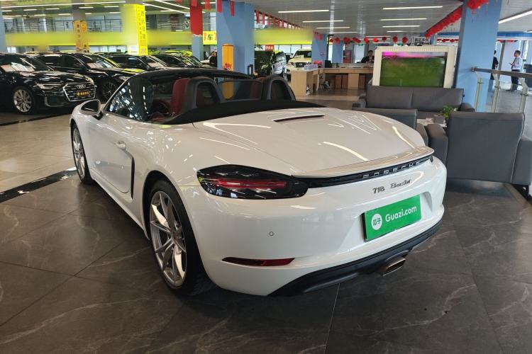 Used Porsche 718 2020 Boxster 2.0T Rear Left 45 Deg