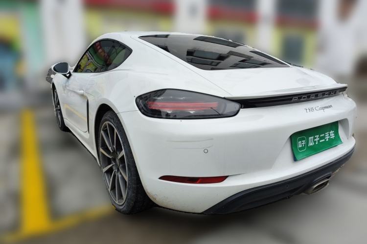 Used Porsche 718 2020 Cayman 2.0T Rear Left 45 Deg