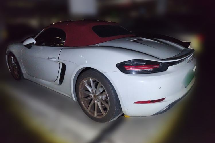 Used Porsche 718 2020 Boxster 2.0T Rear Left 45 Deg