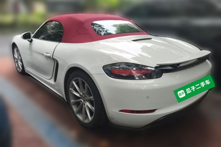 Used Porsche 718 2020 Boxster 2.0T Rear Left 45 Deg