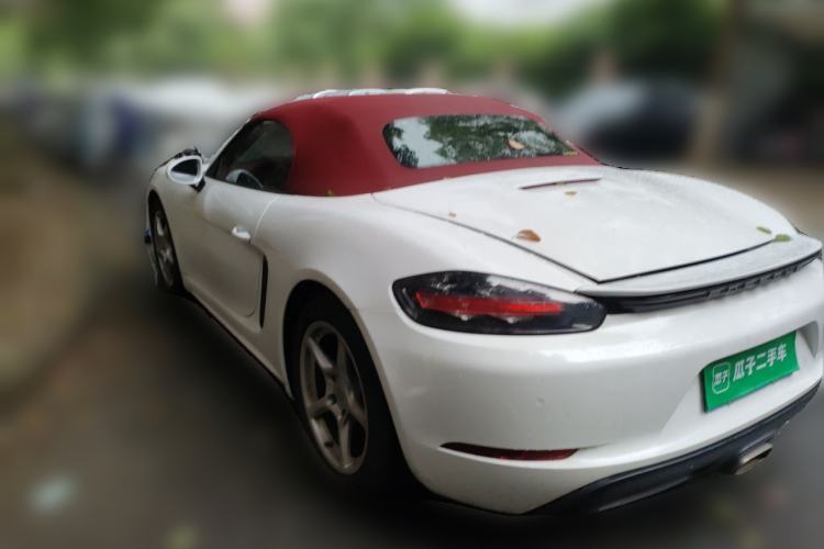 Used Porsche 718 2020 Boxster 2.0T Rear Left 45 Deg