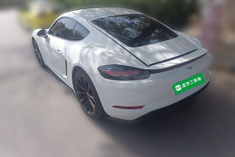 Used Porsche 718 2020 Cayman 2.0T Rear Left 45 Deg