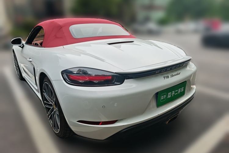 Used Porsche 718 2020 Boxster 2.0T Rear Left 45 Deg