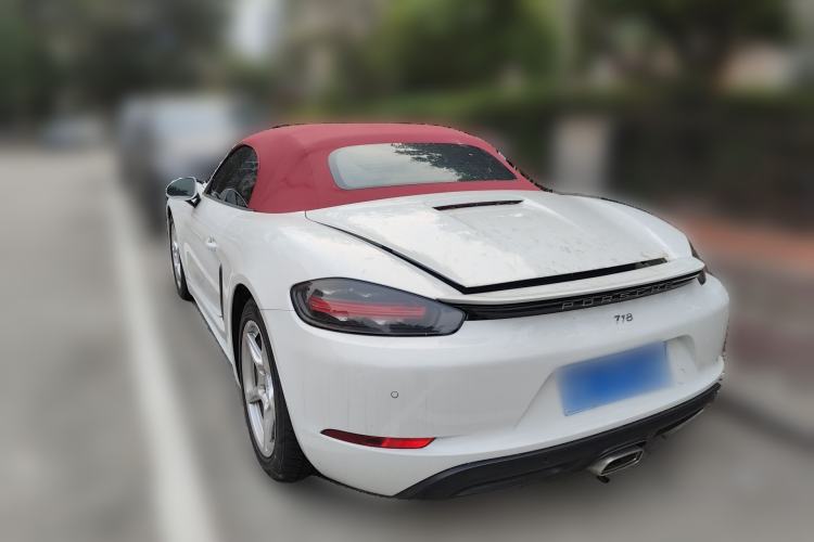 Used Porsche 718 2020 Boxster 2.0T Rear Left 45 Deg