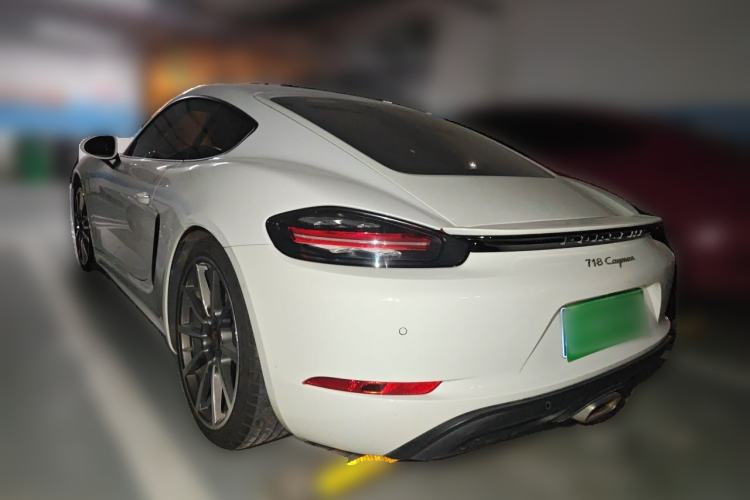 Used Porsche 718 2020 Cayman 2.0T Rear Left 45 Deg