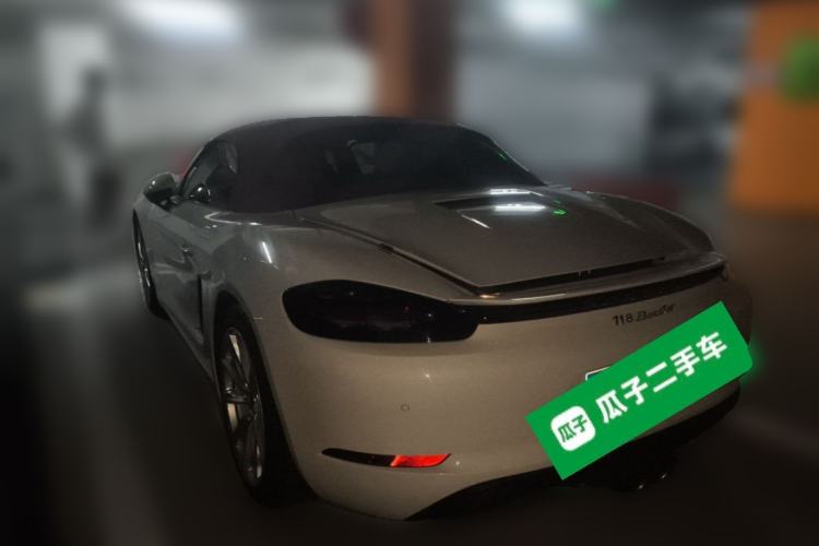 Used Porsche 718 2020 Boxster 2.0T Rear Left 45 Deg