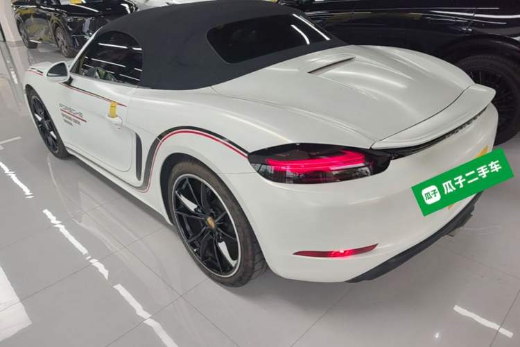 Used Porsche 718 2020 Boxster 2.0T Rear Left 45 Deg