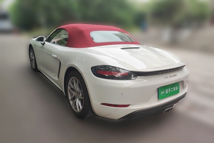 Used Porsche 718 2020 Boxster 2.0T Rear Left 45 Deg