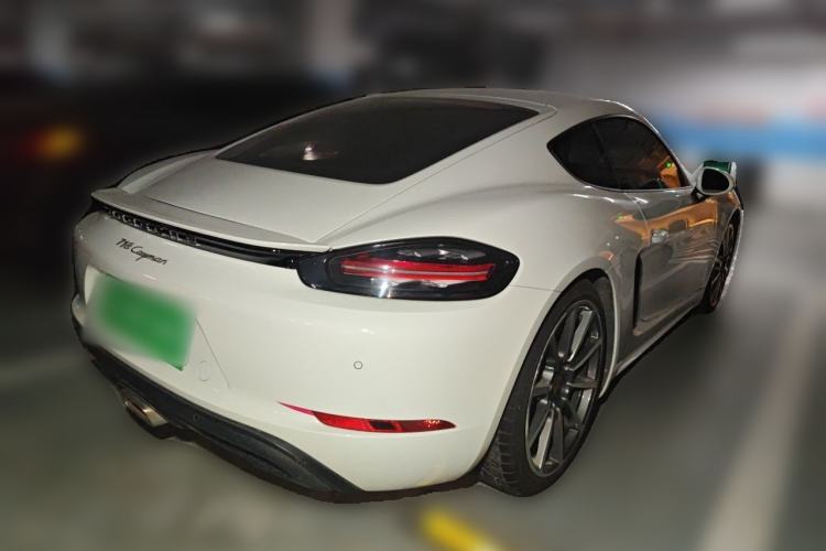 Used Porsche 718 2020 Cayman 2.0T Rear Right 45 Deg