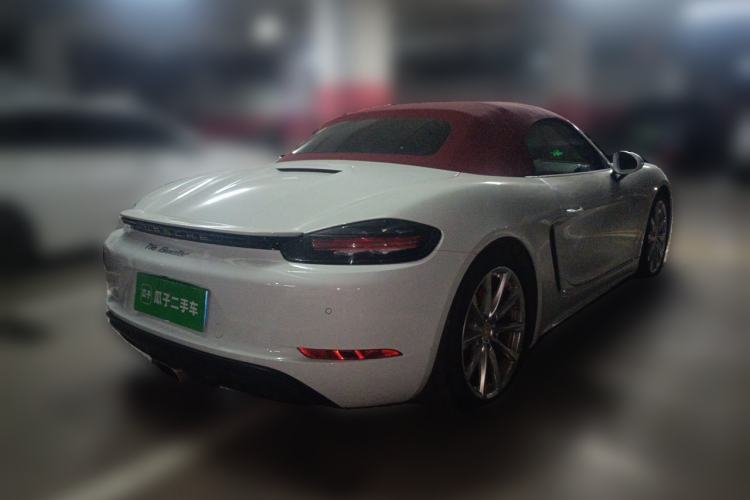 Used Porsche 718 2020 Boxster 2.0T Rear Right 45 Deg