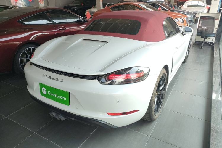 Used Porsche 718 2020 Boxster S 2.5T Rear Right 45 Deg