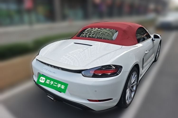 Used Porsche 718 2020 Boxster 2.0T Rear Right 45 Deg