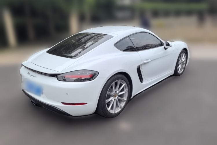 Used Porsche 718 2020 Cayman 2.0T Rear Right 45 Deg